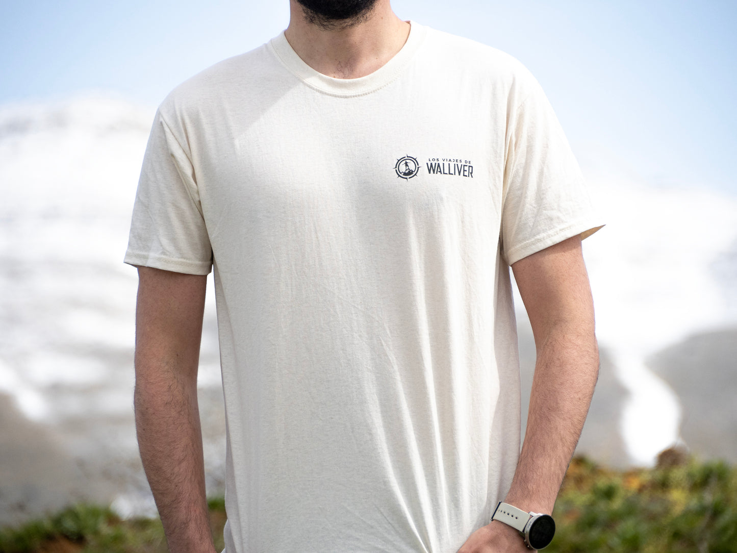 Camiseta Arte color hueso